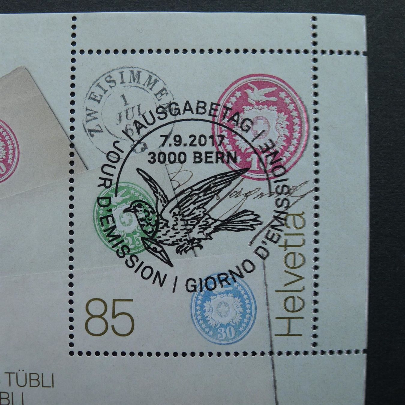 Tutti i francobolli: 2017 Nr. 1648 mit ET Vollstempel – Usato da Dagmersellen venduto da wyss1982 1
