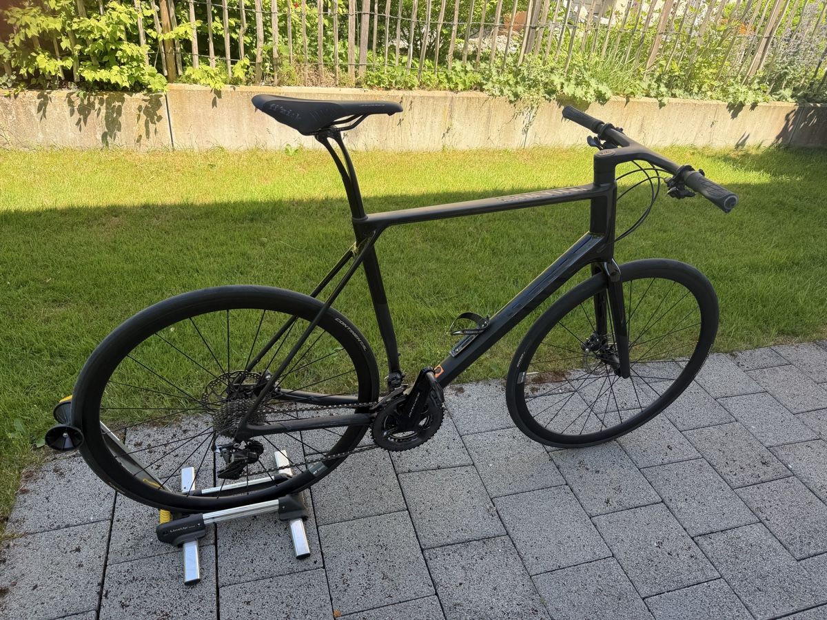 Canyon Velos: Canyon Roadlite CF 9.0 Carbon-Fitnessbike (Rennrad) – Gebraucht aus Oppligen von Merida007 1