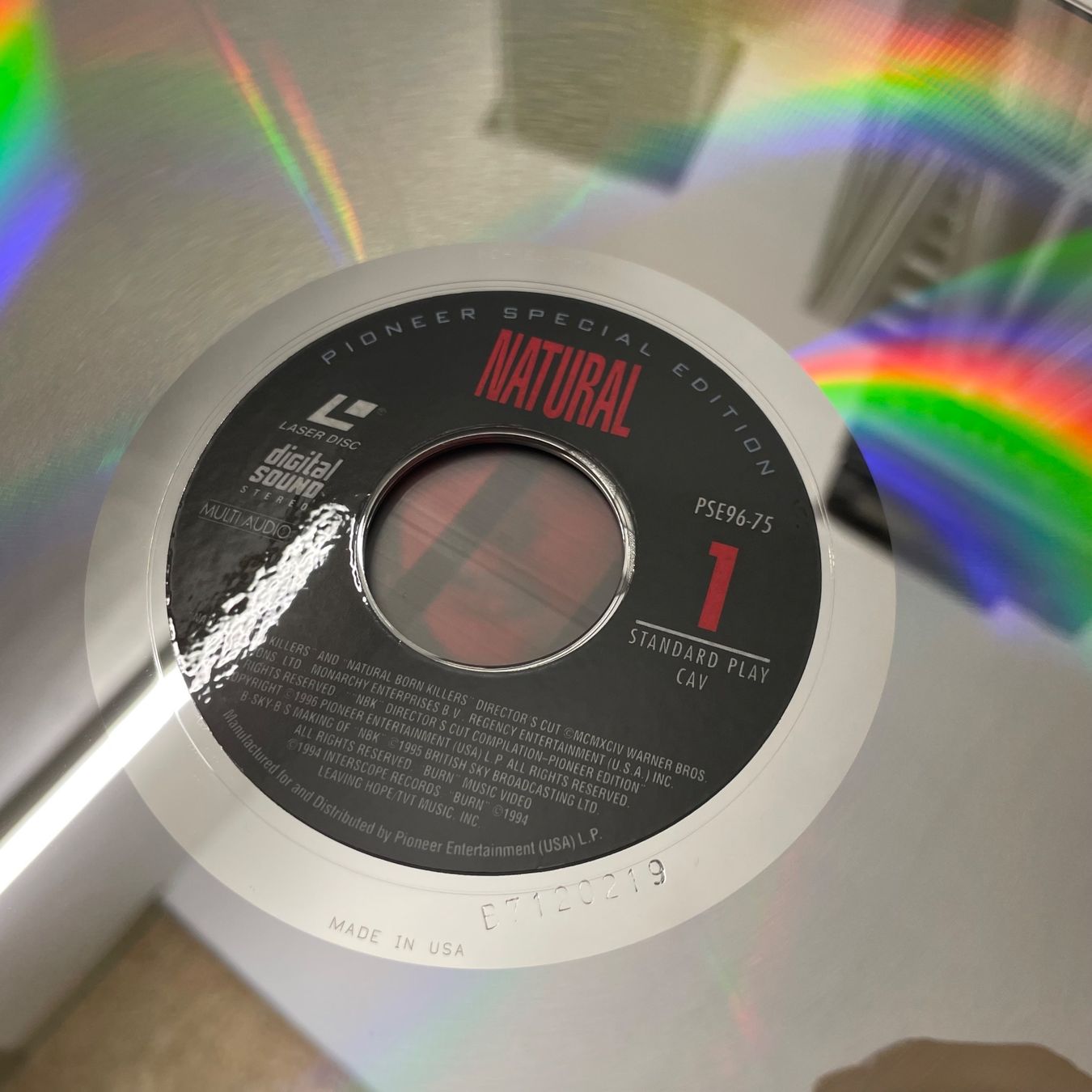 Alle DVDs: Natural Born Killers - BOX - LASER DISC - LD - Engl. Orig. – Gebraucht aus Stans von Brode 5
