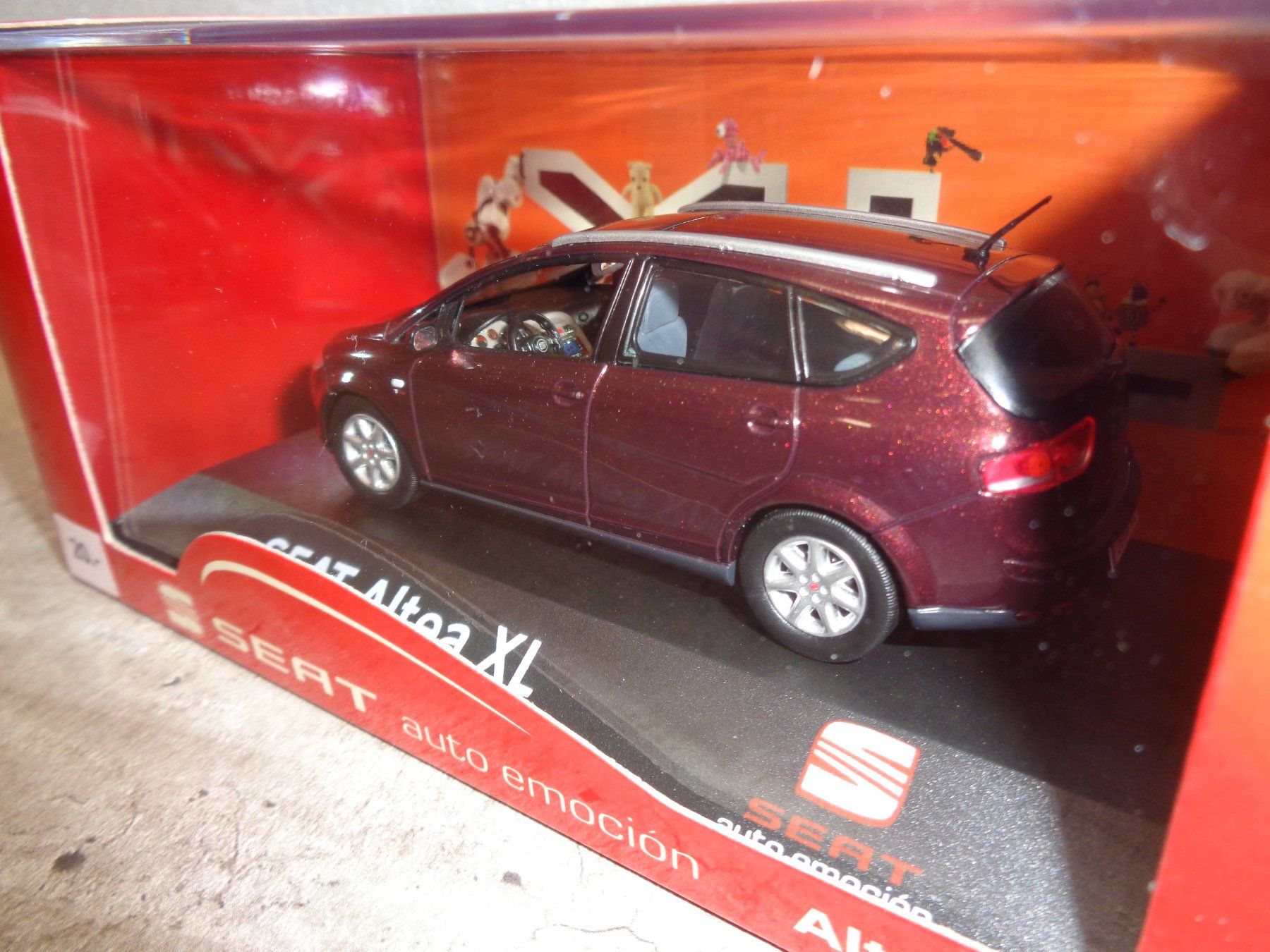 Seat Modellini d'auto: Fischer 1:43 Seat Altea XL – Nuovo e nell'imballaggio originale da Reconvilier venduto da rallycar 3