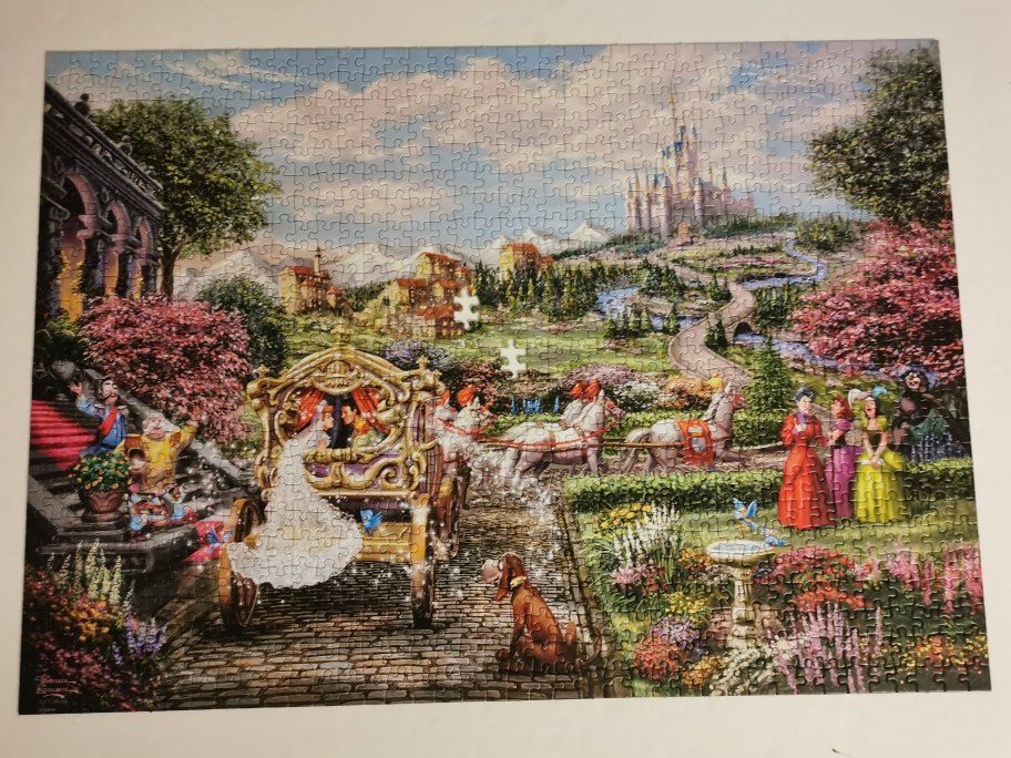 Puzzle: Schmidt Puzzle Cinderella – Usato da Birsfelden venduto da Dsternschnuppe 1
