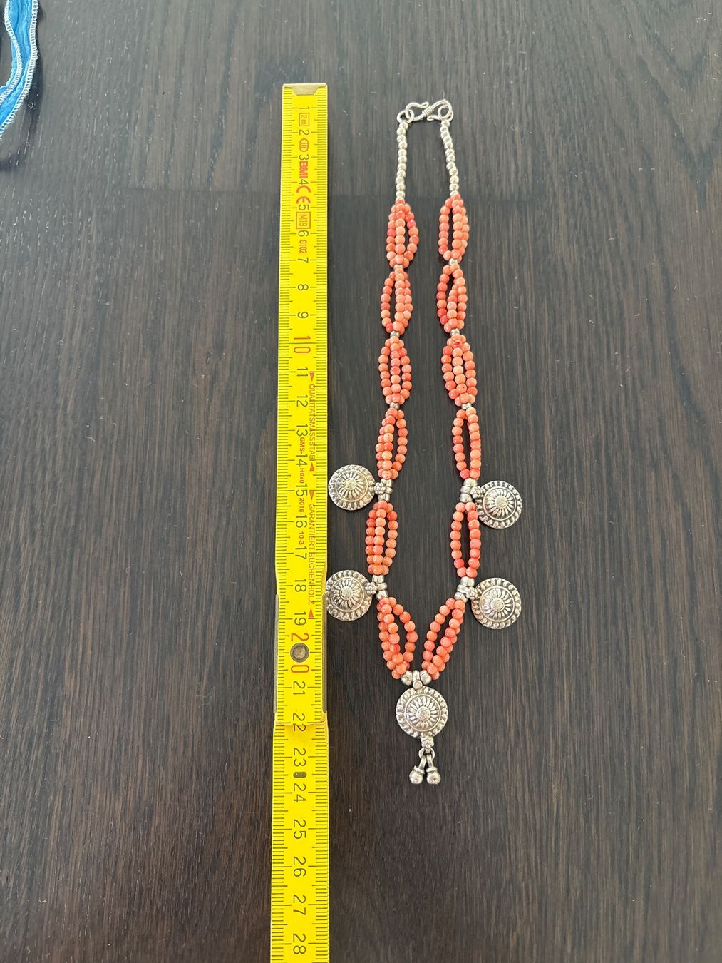 Catenine: Korallen mit Silber Kugel 925 collier – Nuovo (secondo la descrizione) da Schönenberg ZH venduto da JaluTa 1
