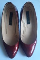Elegant Red Patent Leather Pumps Gr. 38 Cristhelen B.