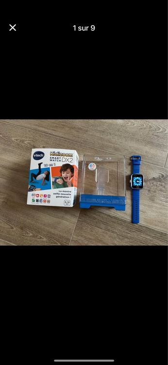 Vtech Smartwatch: Montre connectée enfant Vtech Kidizoom DX2 bleue – D'occasion à Martigny par gigikro 1