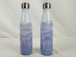 Alu-Trinkflaschen 2er-Set