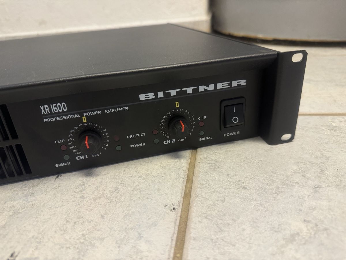 Amplificatori: Bittner XR 1600  Hochwertige endstufe – Usato da Trimbach venduto da ELITA-5 1