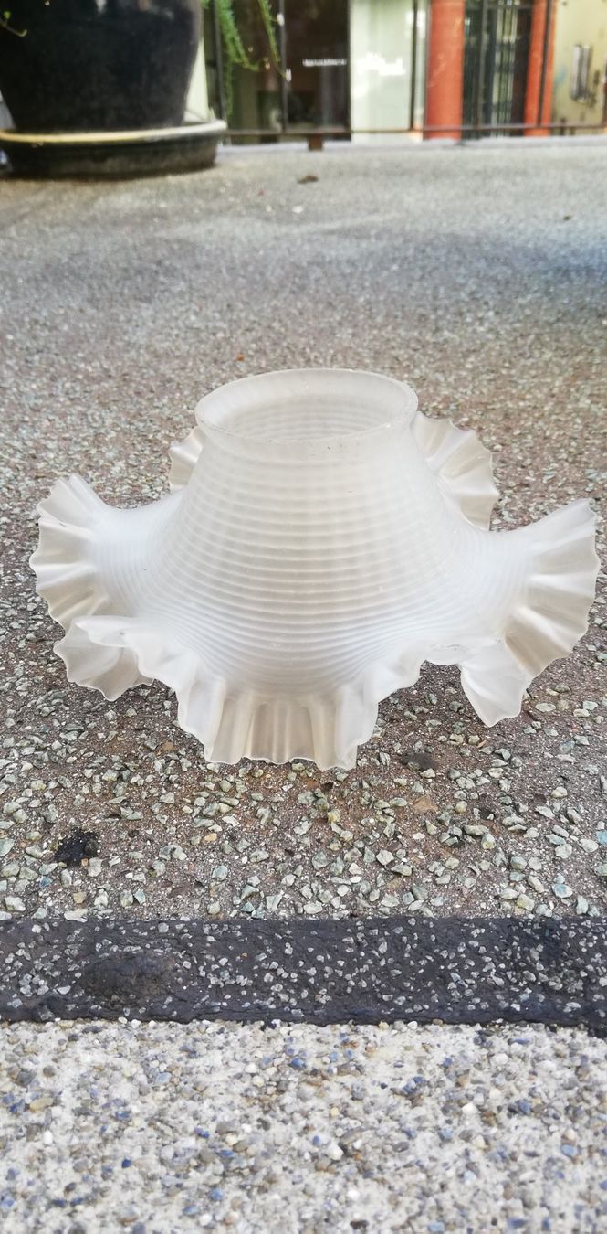Paralumi: Alter Lampenschirm aus Glas – Usato da Thun venduto da Matthias72 1