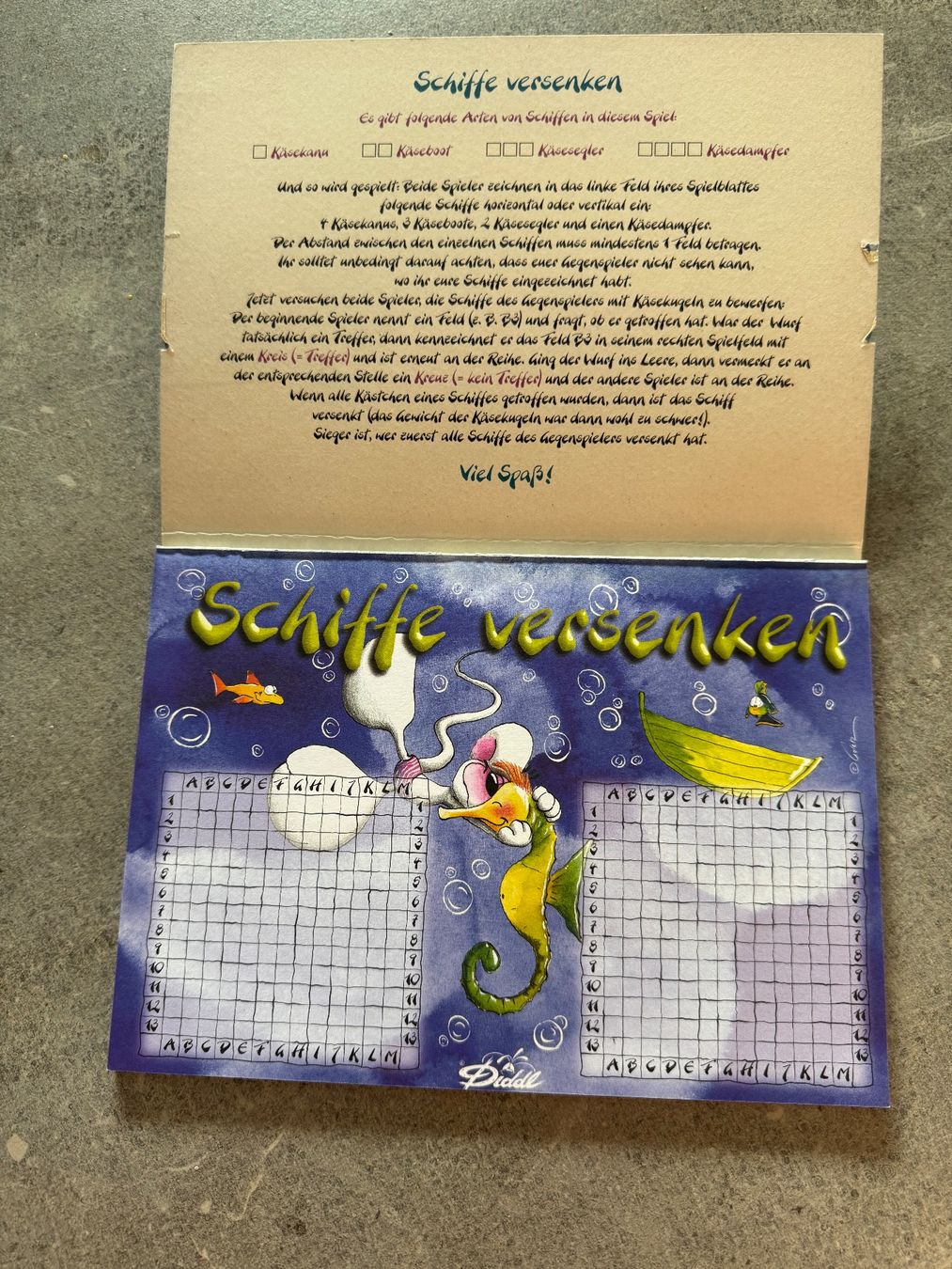 Spiele: Diddl Spiel Schiffe versenken – Neu (gemäss Beschreibung) aus Uster von nat_828y 1