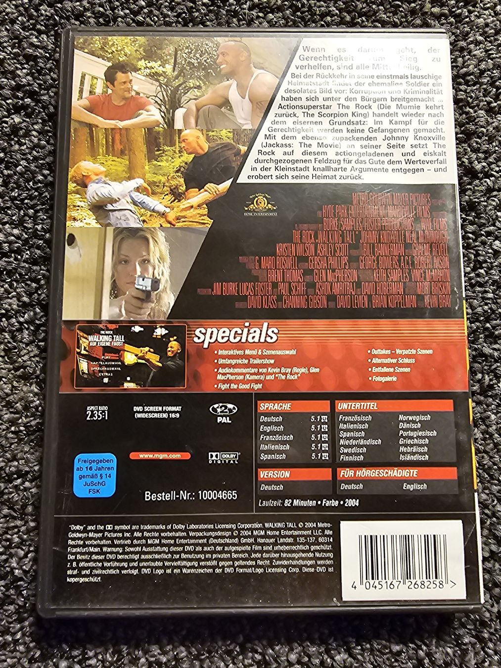 Tutti i DVDs: Walking Tall DVD (19550) – Usato da Ruswil venduto da jan_bxl5 1