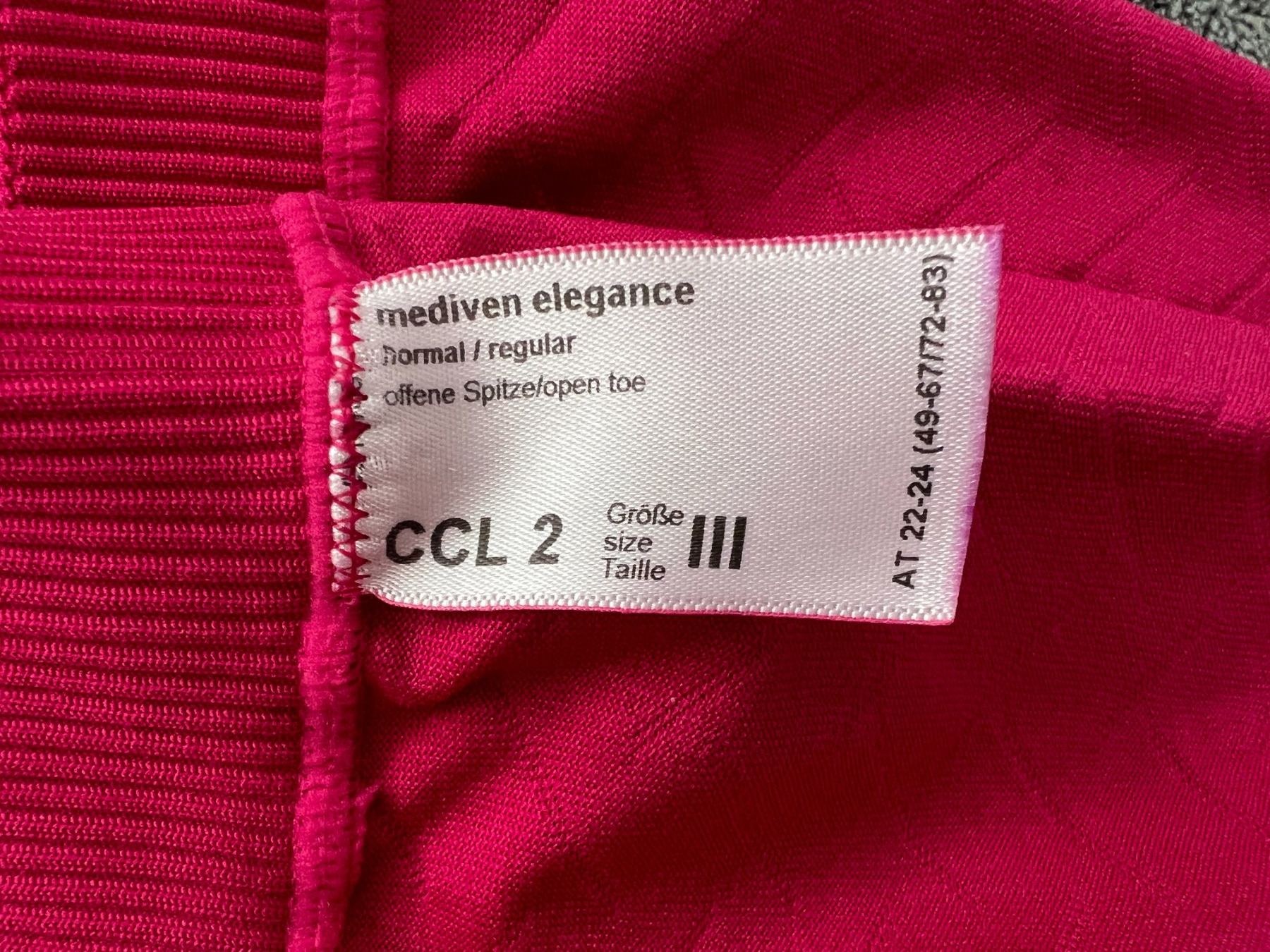 Calze & Collant: mediven elegance Kompressionsstrümpfe AT rot – Nuovo e nell'imballaggio originale da Lodrino venduto da mediwell 4