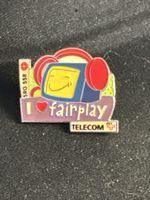 Retro SRG SSR Pin: I ❤️ fairplay TELECOM - Sammlerstueck! 60
