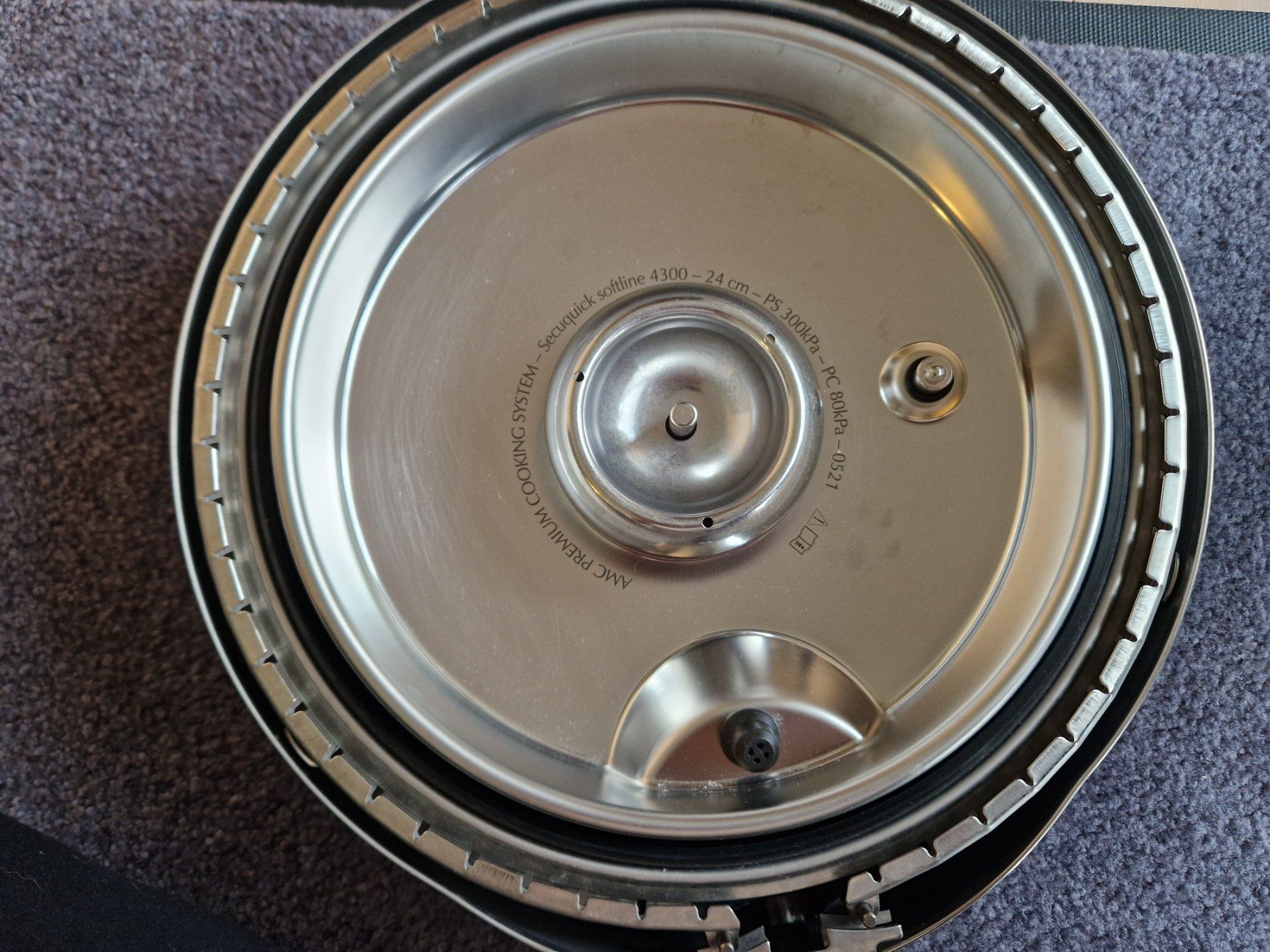 Amc Padelle: Amc, Dampfkochtopf Deckel – Usato da Metzerlen venduto da SS01 1
