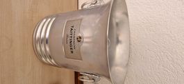 Secchiello porta champagne Taittinger in metallo usato