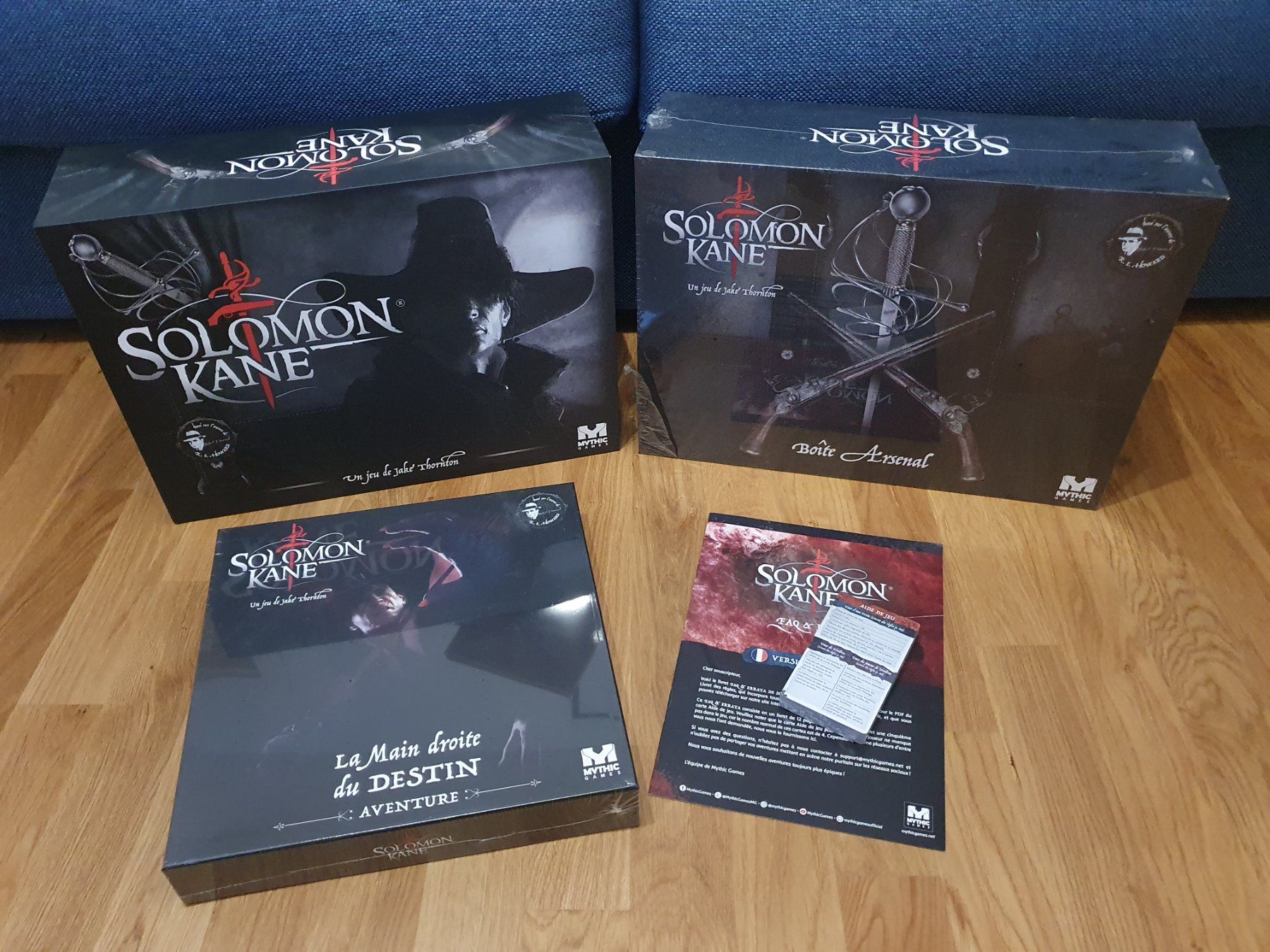 Giochi: Solomon Kane + Extensions (Kickstarter edition) – Nuovo e nell'imballaggio originale da Puidoux venduto da Svreber