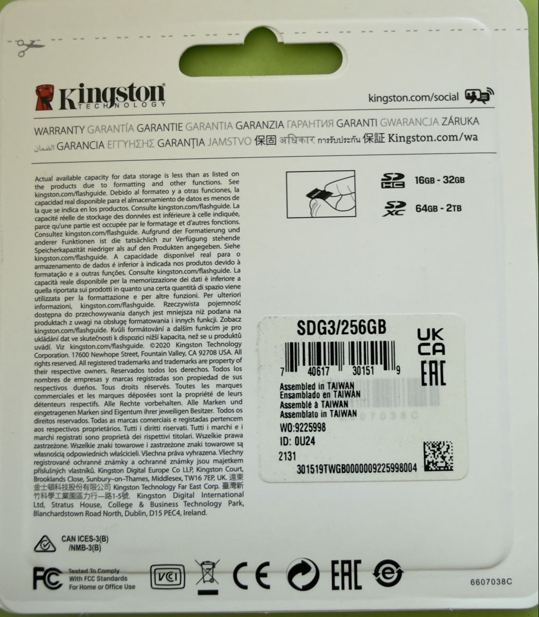 Kingston Speicherkarten: Kingston Card Canvas Go Plus SDG3 – Neu und originalverpackt aus Basel von tamy90 1