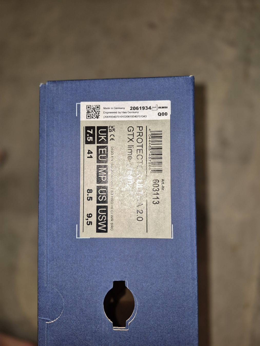 Haix Scarpe da uomo: Haix Schnittschutz Schuhe – Nuovo e nell'imballaggio originale da Heimberg venduto da sta_5dhg 2