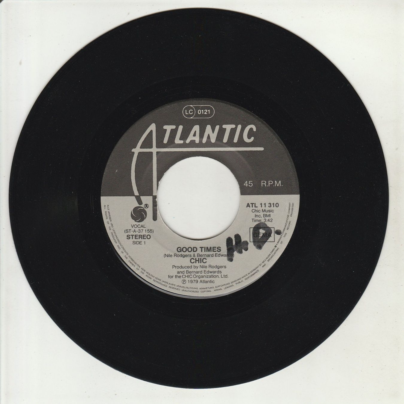 Dischi in vinile: Chic - Good times 7" Vinyl 1979 – Usato da Tübach venduto da JamesStone 2