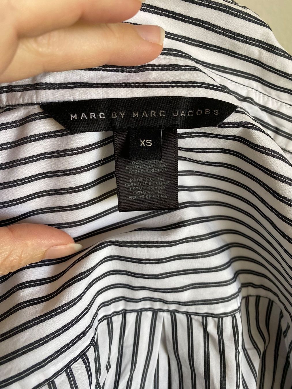 Marc Jacobs Camicette: Chemise 100% coton Marc by Marc Jacobs – Usato da Basel venduto da Maria-Alexa 4