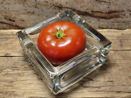 Glasbehälter transparent rechteckig 15x10x7cm leer