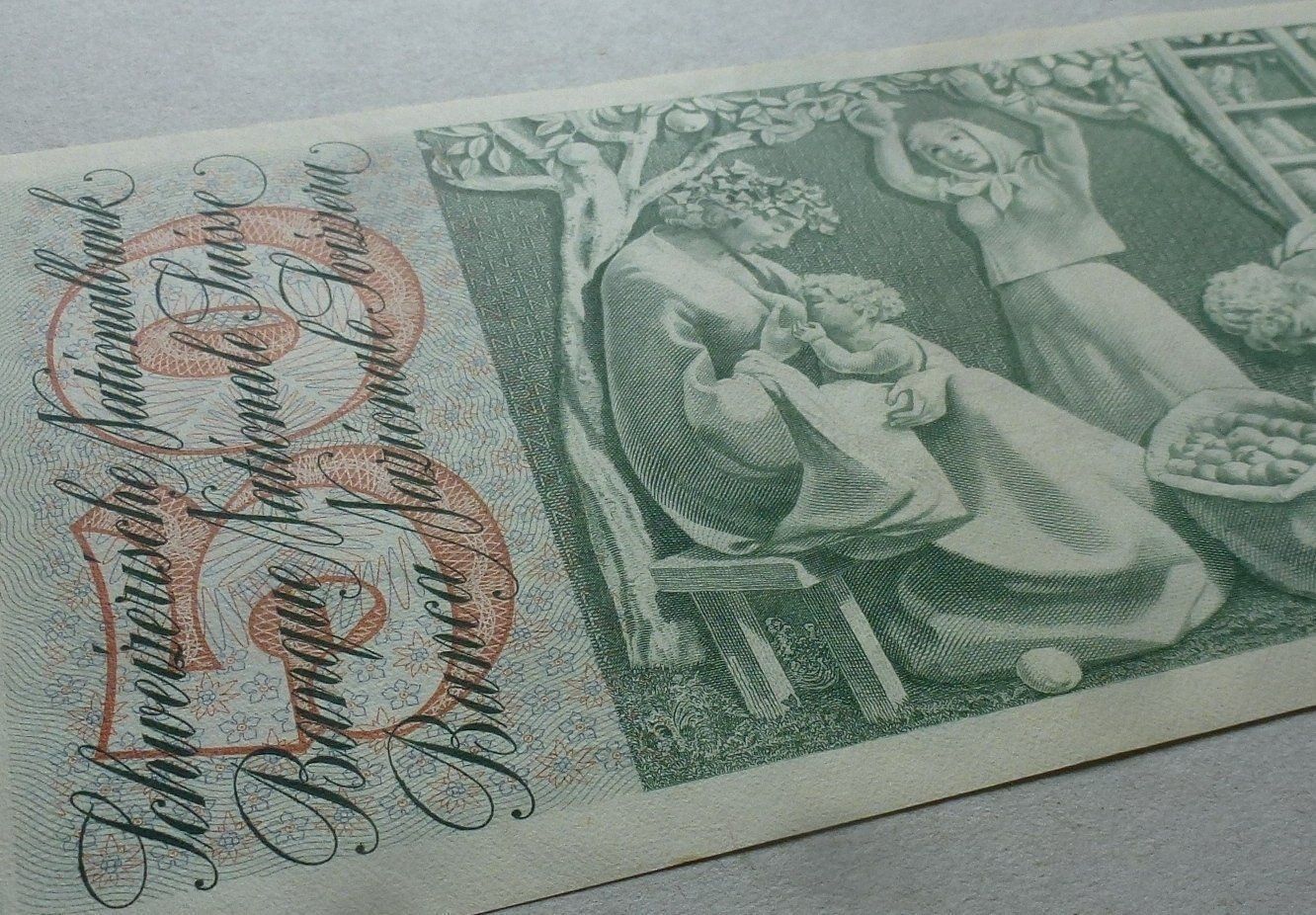 Banconote: Schweiz ++ 50.- Franken 1973 – Usato da Walkringen venduto da Casablanca777 3