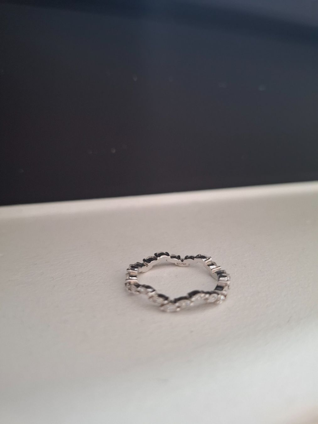 Anelli: Neuer Silberring mit Steinen. Ringgrösse 56 – Nuovo (secondo la descrizione) da Gossau SG venduto da R6_5s7j 3