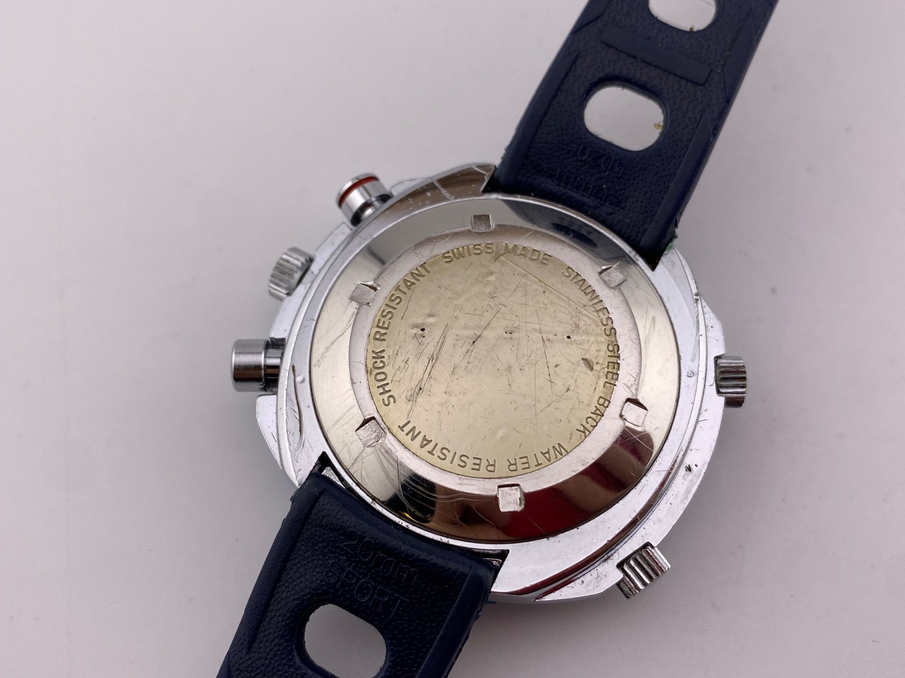 Orologi: Vintage TEGROV Chrono – Difettoso da Biel/Bienne venduto da MrP_WatchesBiel 5
