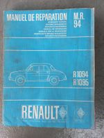 Oldtimer Renault Dauphine Werkstatthandbuch R 1094 / 1095