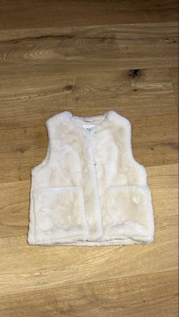 Gilet en fausse fourrure Zara - Taille 6-7 ans , 120 cm