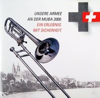 Schweizer Armeespiel AN DER MUBA 2000 Blasmusik CD