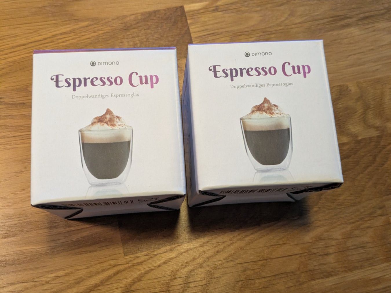 Tazze: 2 Stk. Dimono Espresso Cup Doppelwandiges Espressoglas – Usato da Gockhausen venduto da Dom_kp7z