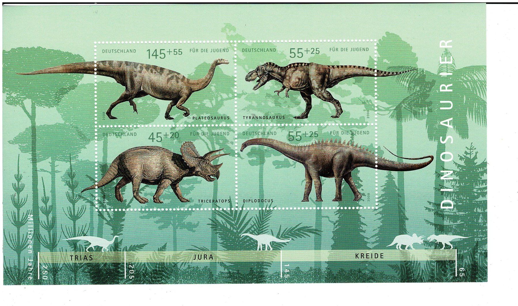 Tutti i francobolli: Dinosaurier 1 KB ** – Nuovo (secondo la descrizione) da Lausanne venduto da Whorvath