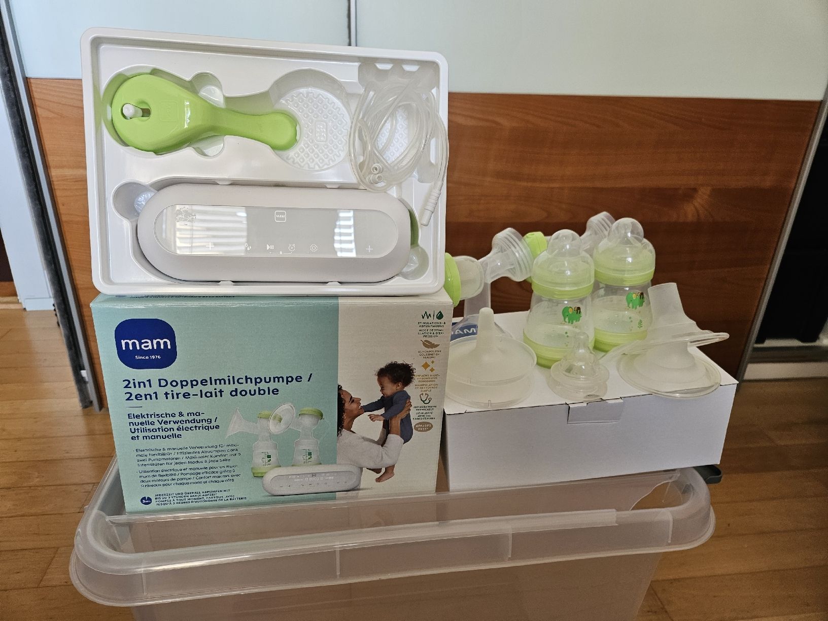 Mam Accessori per l’allattamento: MAM Mobile Doppelmilchpumpe – Usato da Winterthur venduto da ceditheg