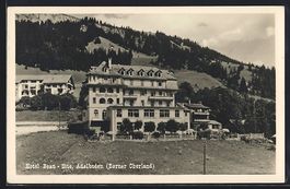 Adelboden /Berner Oberland, Blick zum Ho