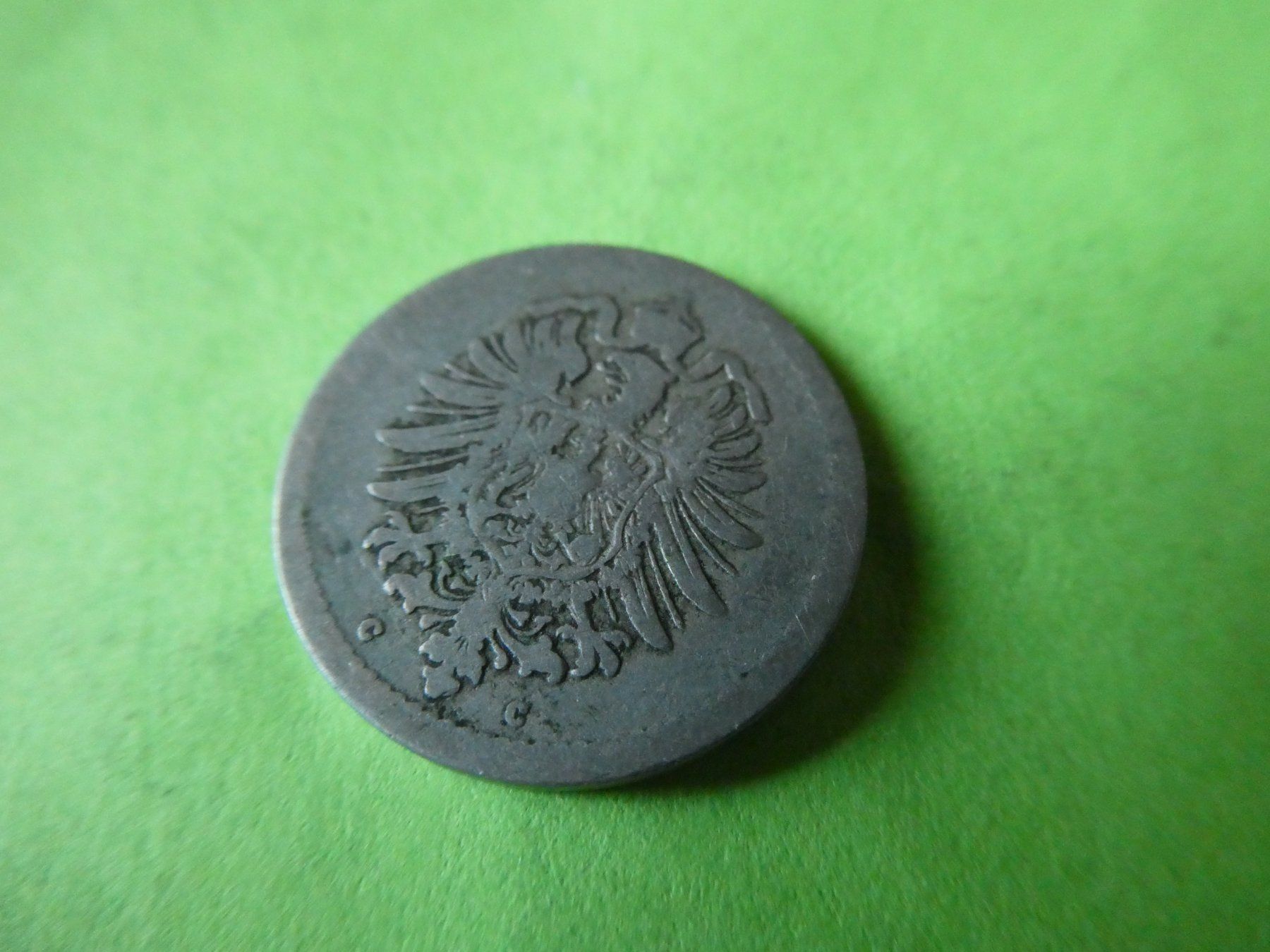 Tutti le monete: Dt. Reich 1875 C, 5 Pfennig – Usato da Hinterforst venduto da Rohusri 1