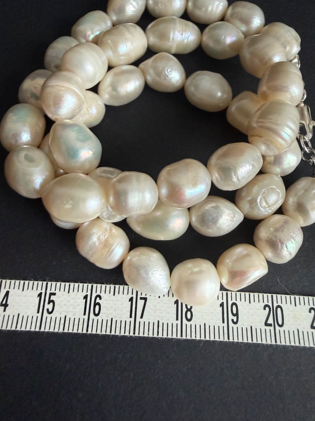 Catenine: Echte Perlen Kette mit Silber Verschluss 925 – Usato da Spiegel b. Bern venduto da Rogger72 5