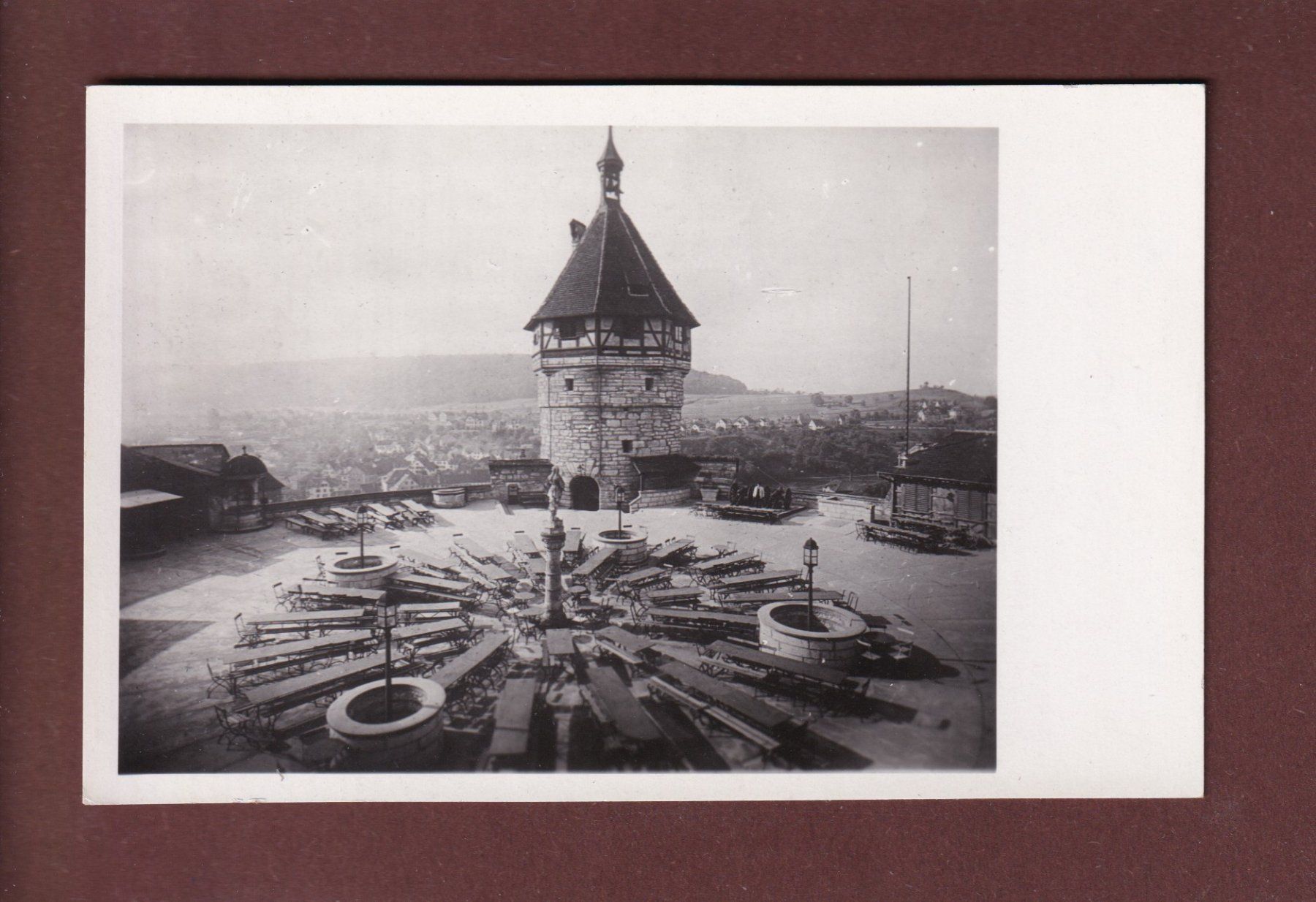 Cartoline postali: Photo - SCHAFFHAUSEN - Munot – Usato da Pully venduto da nicecards