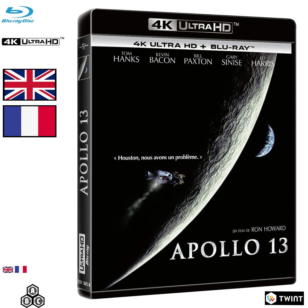 Tutti i DVDs: Apollo 13 (1995) - 4K UHD + Blu-ray – Usato da Semsales venduto da __Florian__