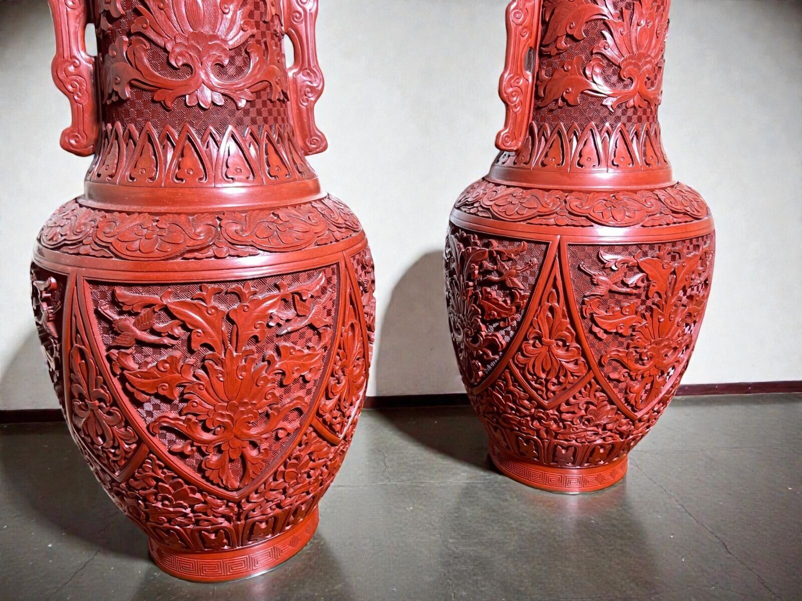 Dipinti: 1 Paar Lackvasen - Diaoqi China – Usato da Zürich venduto da kunstkauf 6