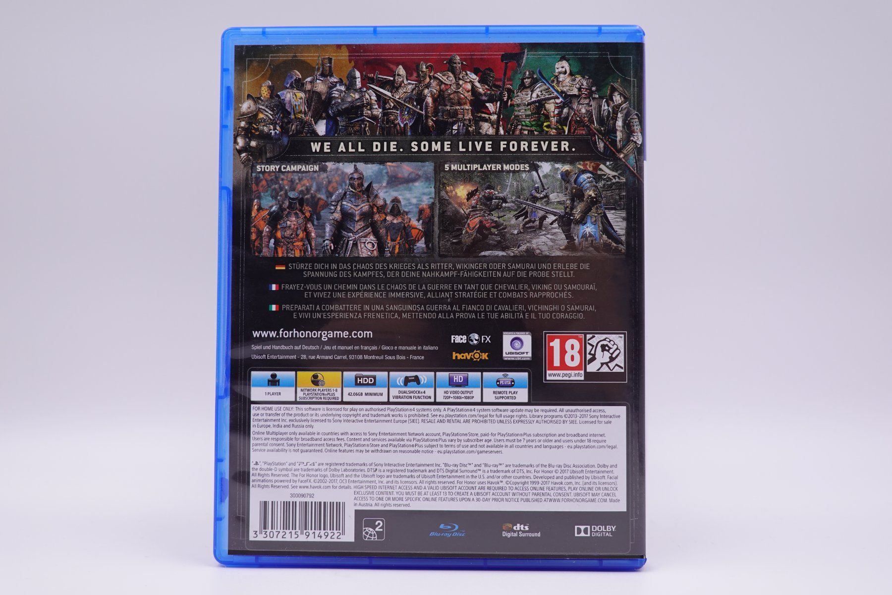 Sony Giochi: For Honor (PS4) – Usato da Herisau venduto da ZelliZone 2