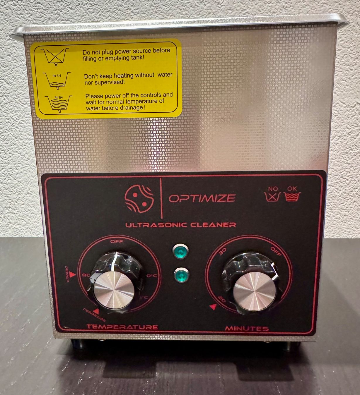 Tutte le macchine: Optimize Ultraschallbad mit Heizung – Nuovo (secondo la descrizione) da St. Gallen venduto da Gicmo 3