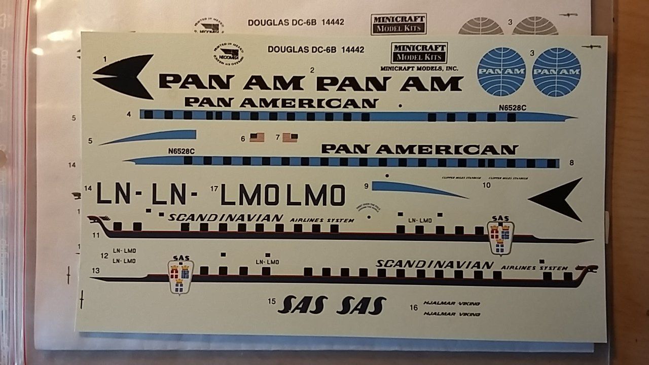 Kit di modellismo & Modellini statici: DECALS AIRCRAFT 1:144 4EA SETS FOR MINICRAFT KIT – Nuovo (secondo la descrizione) da Bussy FR venduto da Plymouth1963