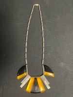 Jakob Bengel zugeschrieben Art déco Collier Galalith 1930er