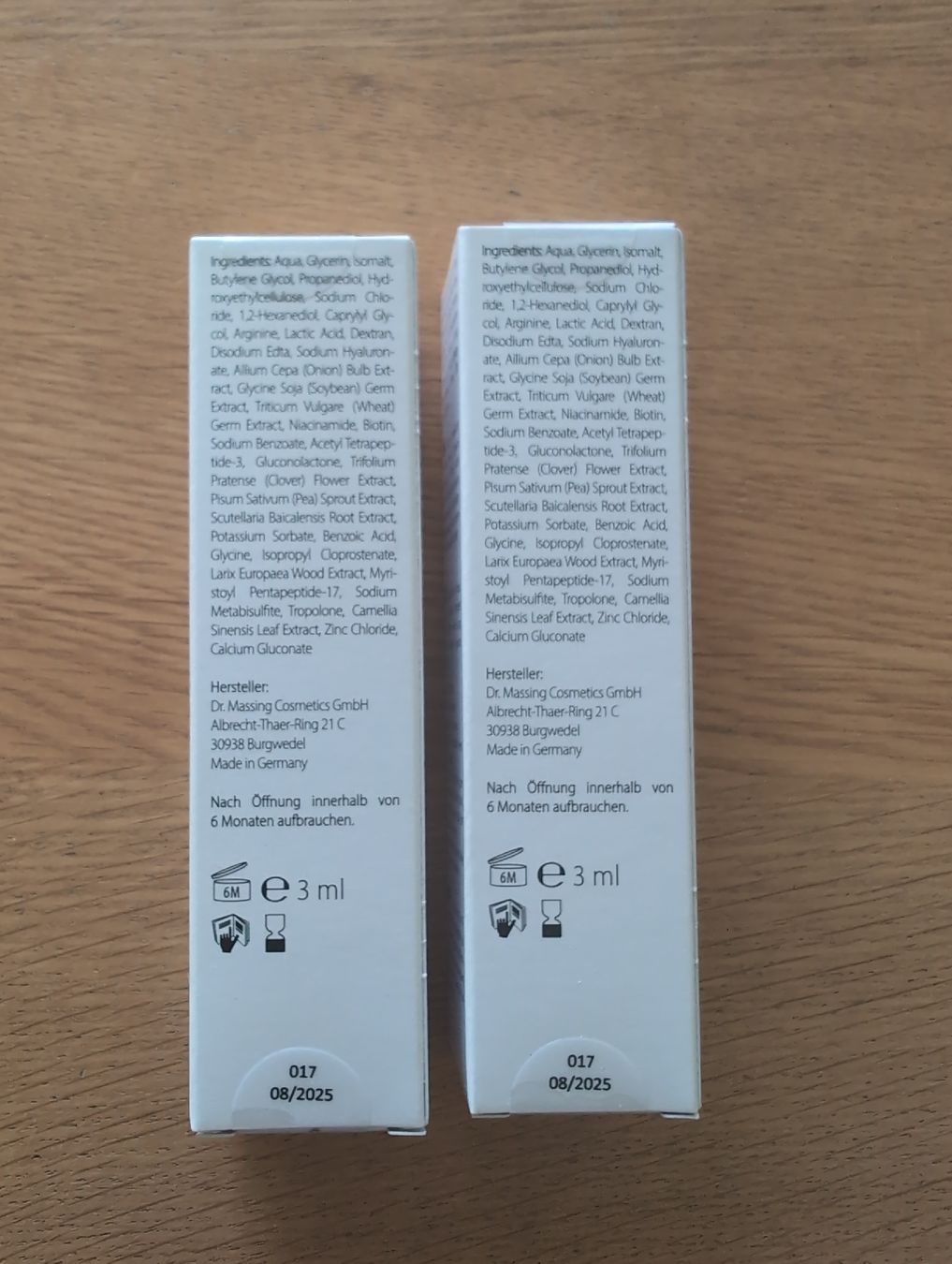 Dr. Massing Cosmetics Sonstige Körperpflege: Wimpernwachstumsserum – Neu und originalverpackt aus Wallisellen von ali_x62p 2