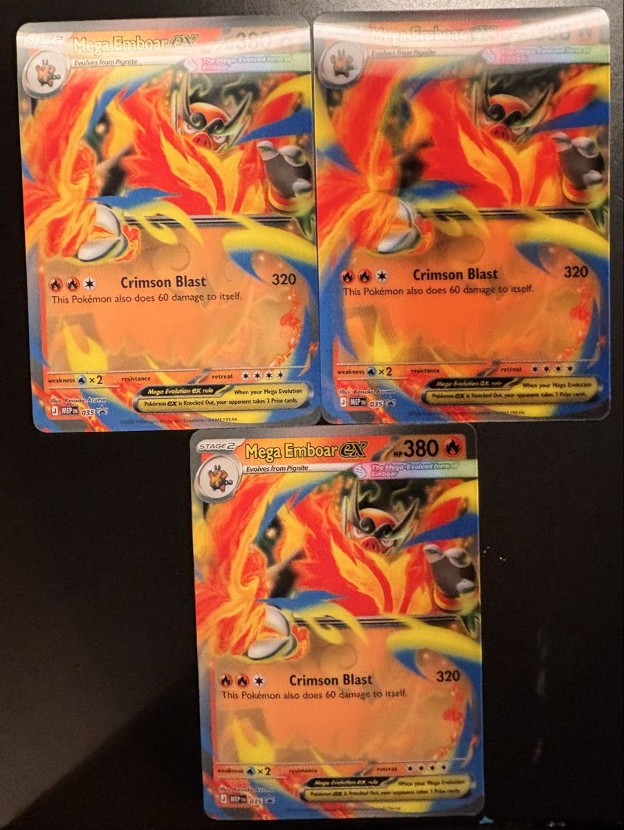 Pokémon Carte collezionabili: Some ex jumbo lenticular cards promos – Nuovo (secondo la descrizione) da Ascona venduto da ElfieLove 2