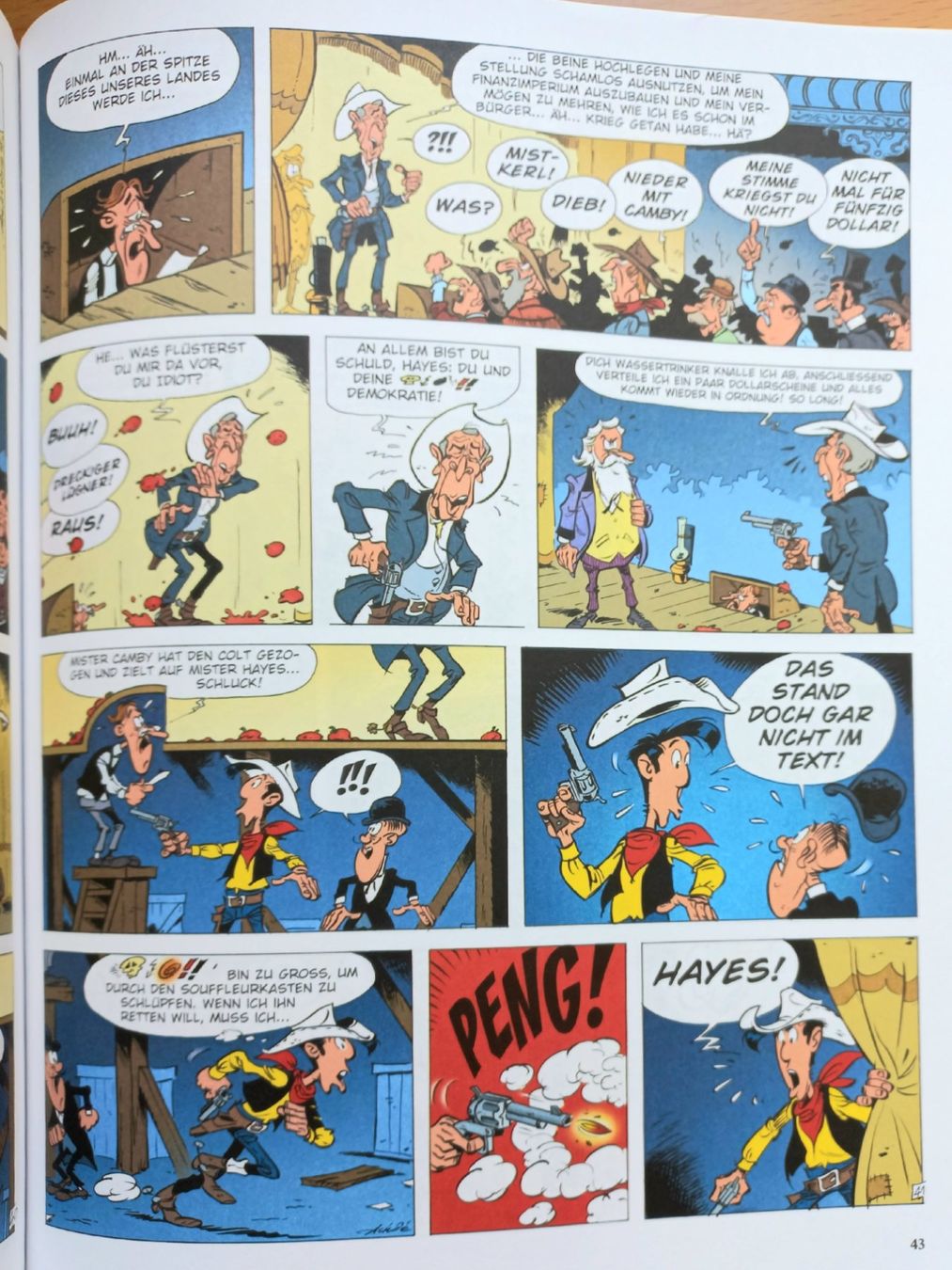 Fumetti: Comic - Lucky Luke 84 - Der Mann aus Washington – Nuovo (secondo la descrizione) da Niederuzwil venduto da lubimaja 3
