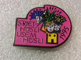 Ansteckpin 137: S'Riethüsli usem Hüsli 1995