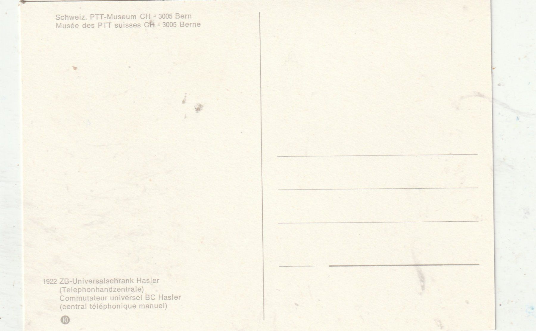 Cartoline postali: Alte Telefonzentrale – Usato da Lumbrein venduto da made02 1