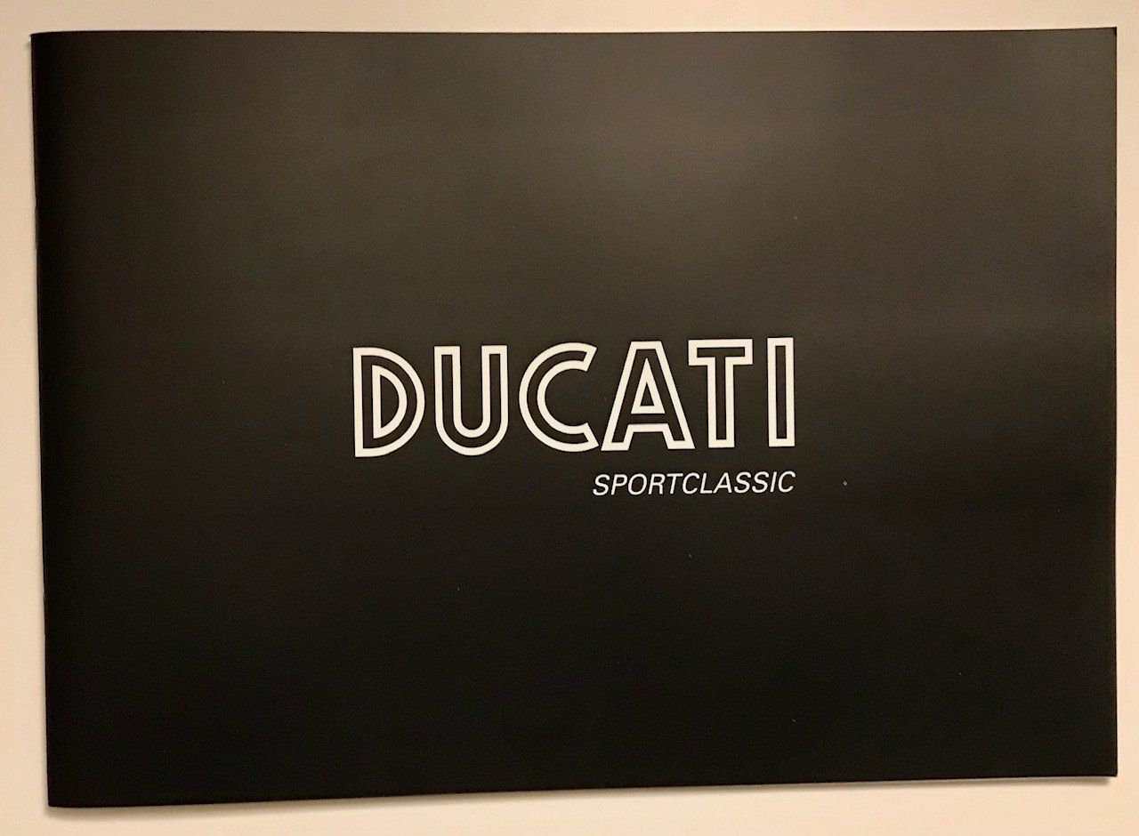 Ducati Documenti: DUCATI Sportclassic Motorrad Katalog 2005 – Usato da Strengelbach venduto da Omobono
