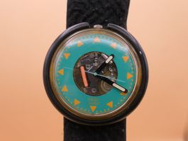 Swatch Pop "Jumping" PWK139, neue Batterie
