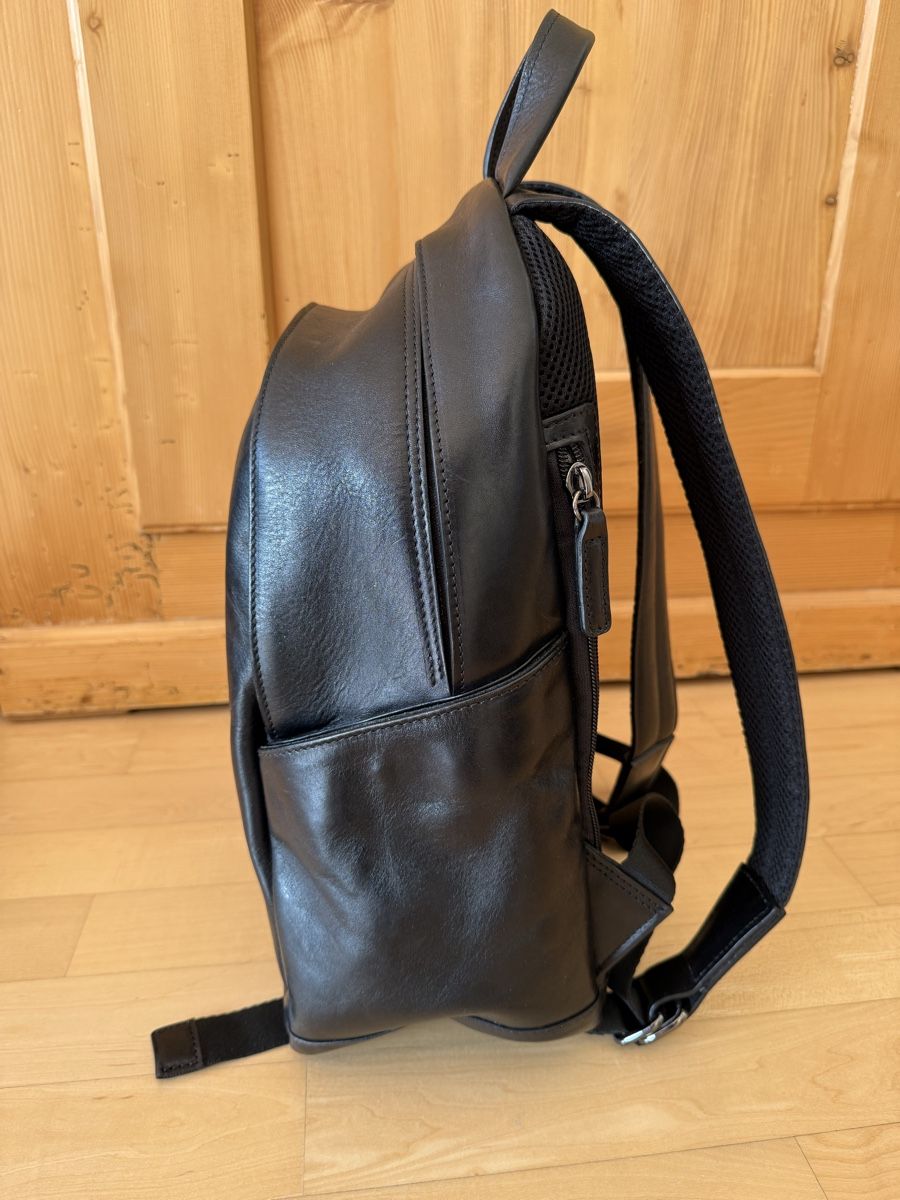 Navyboot Zaini: Navyboot grosser Rucksack aus Leder schwarz – Usato da Uster venduto da Schangnau87 4